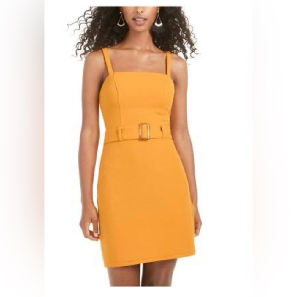 Juniors B Darling mustard dress size 7/8